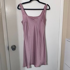 Aritzia Wilfred Satin Shift dress